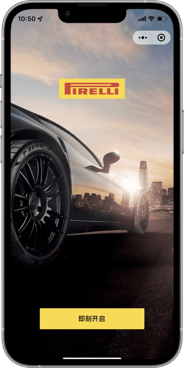 IT Consultis Project Pirelli Phone mockup 1