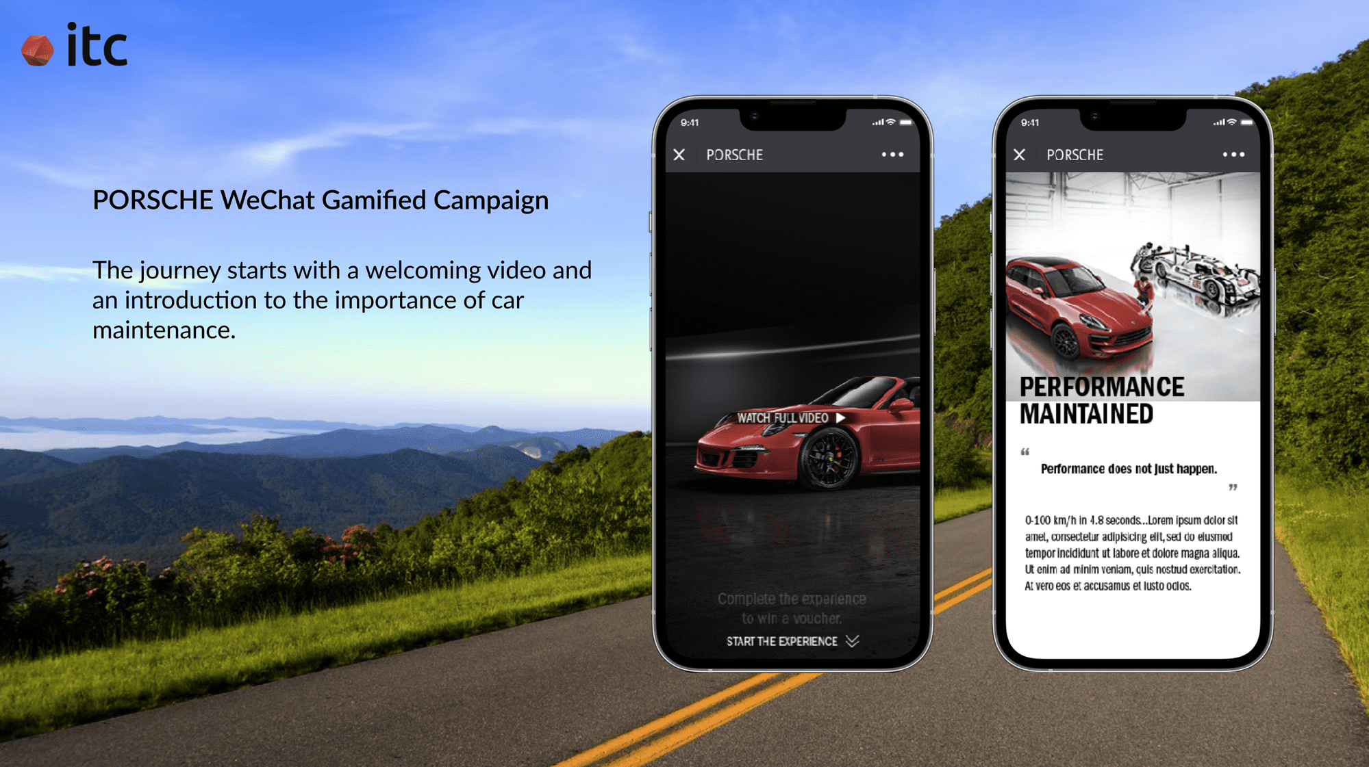 IT Consultis devised a Porsche WeChat gamification campaign to effectively educate Porsche owners on car maintenance