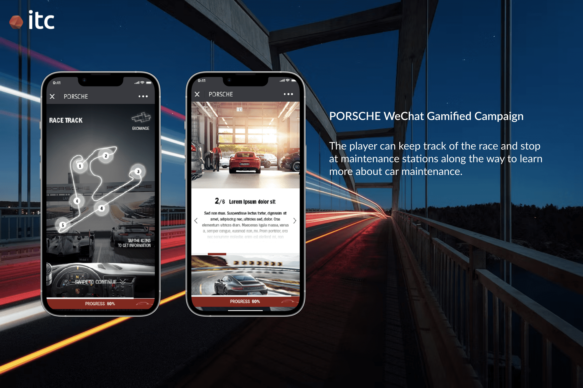 Each maintenance station in the Porsche WeChat game is a milestone that allows the player to learn more about car maintenance