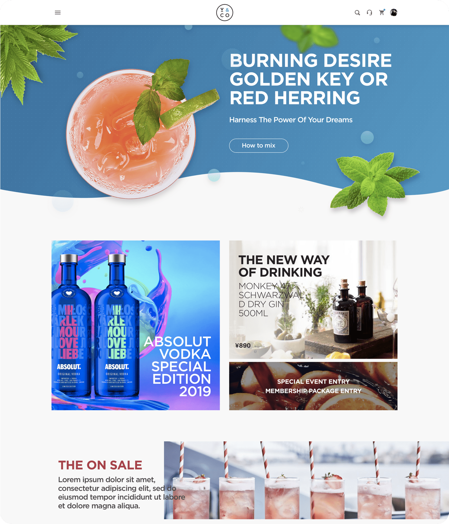 The Drinks&Co website that ITC built matched the Chinese consumers and aesthetic preferences