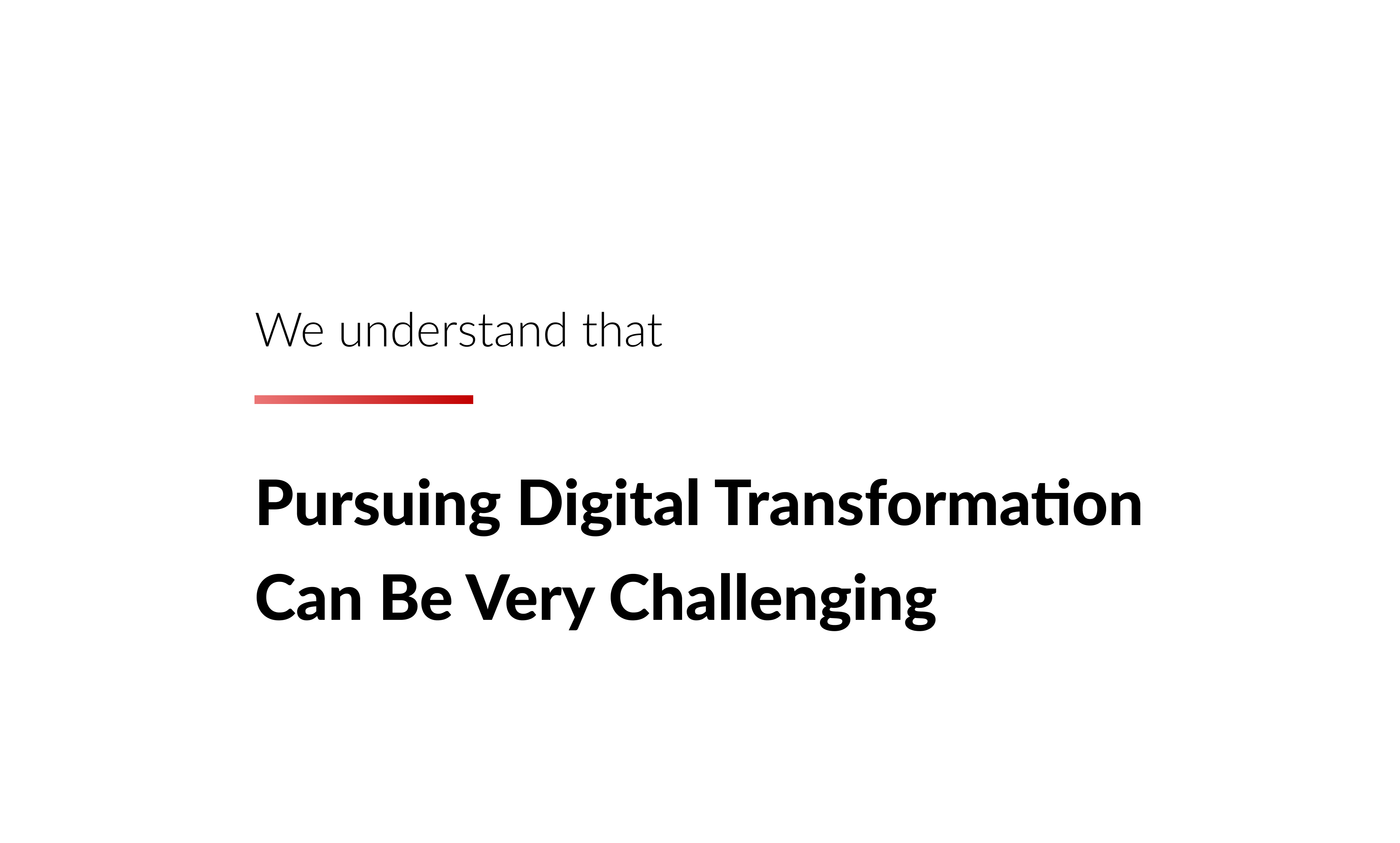 ITC understands that pursuing digital transformation in China can be very challenging