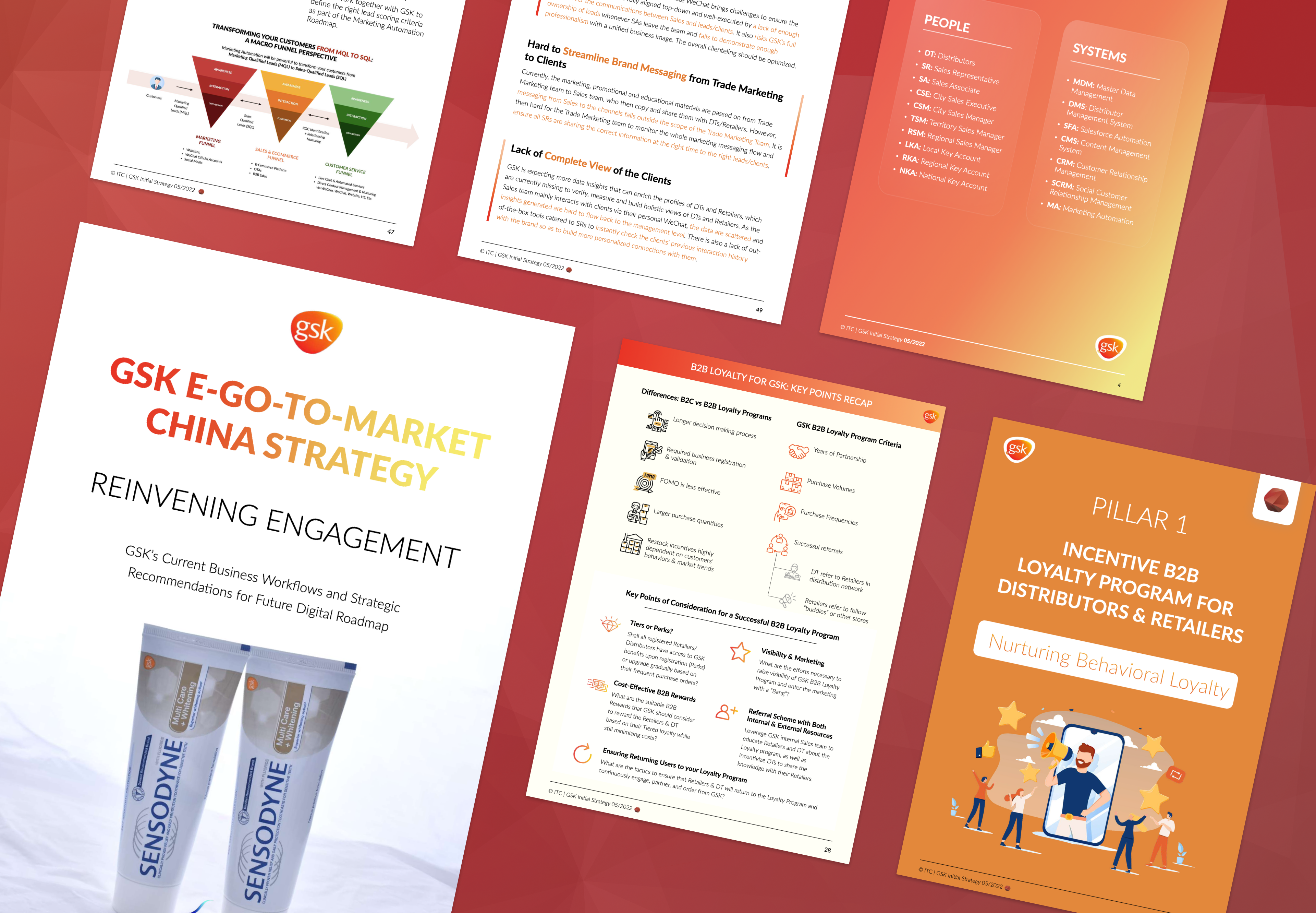 For GSK, IT Consultis provided a comprehensive E-Go-To-Market Strategy Roadmap to accelerate revenue growth for its Sensodyne brand in China.