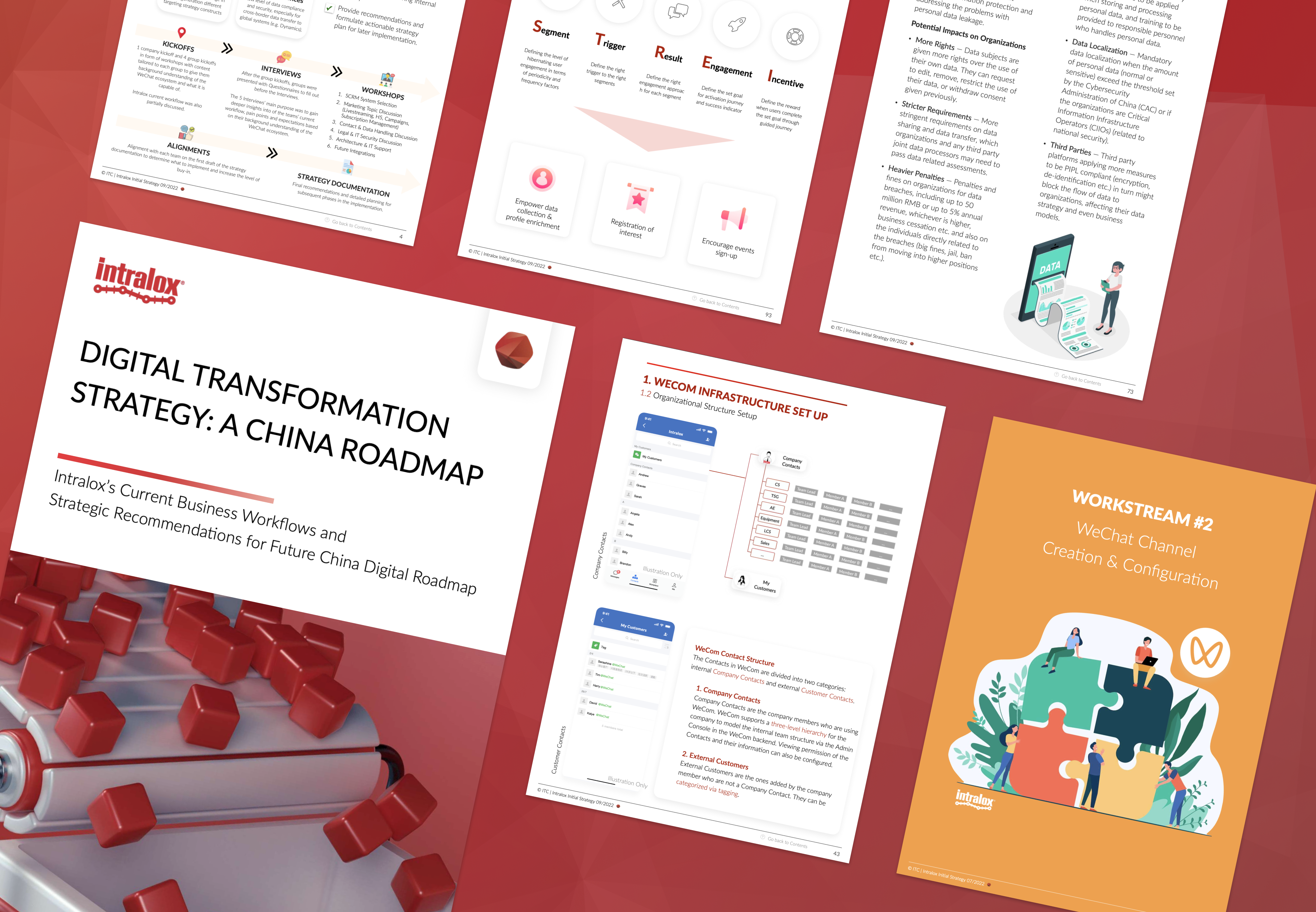 For Intralox, IT Consultis provided a comprehensive Digital Transformation Strategy Roadmap to successfully transform their B2B communications channel.