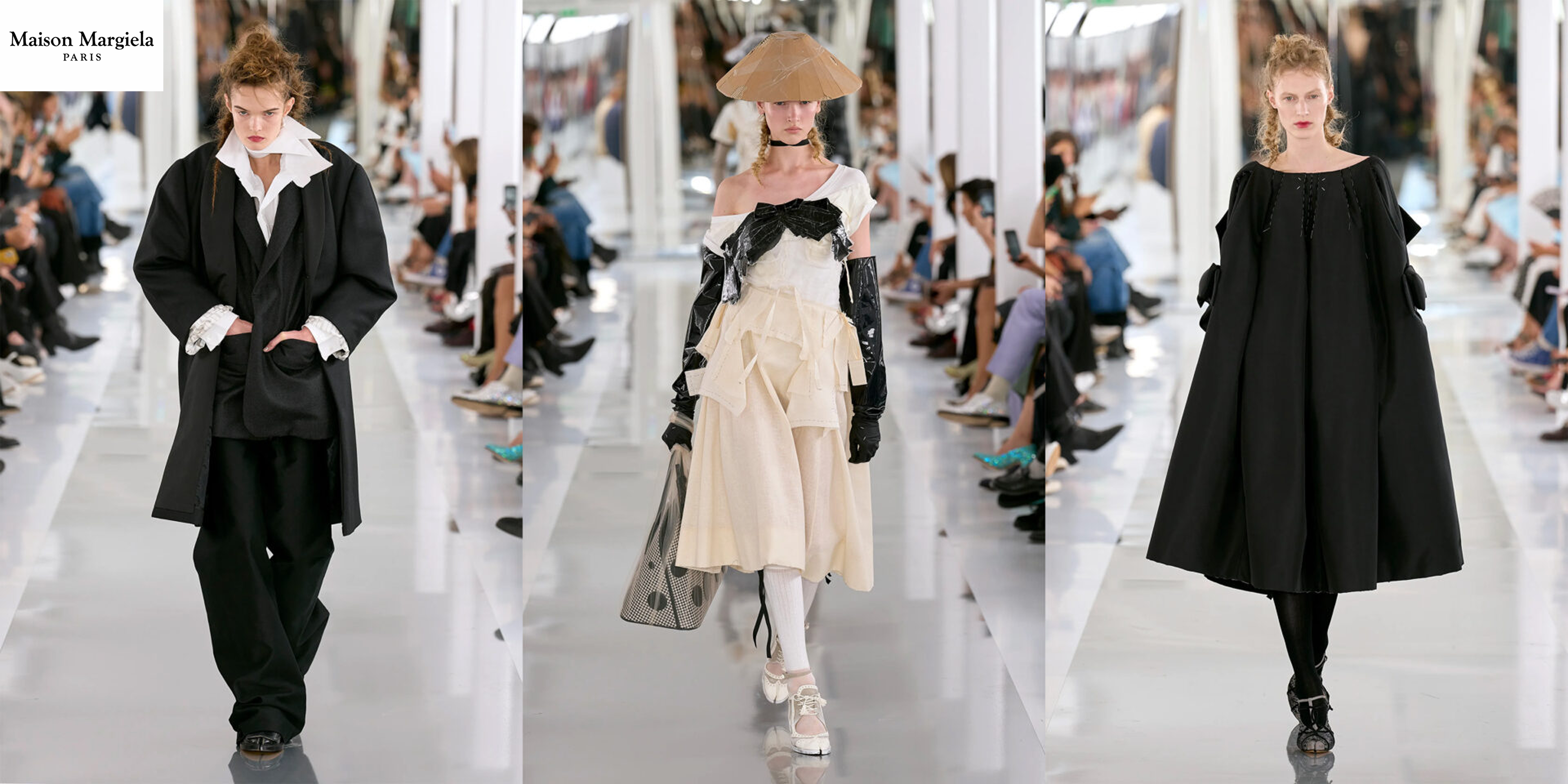 Maison Margiela, an avant-garde luxury brand, is renowned for its deconstructed designs and innovative approach to fashion.