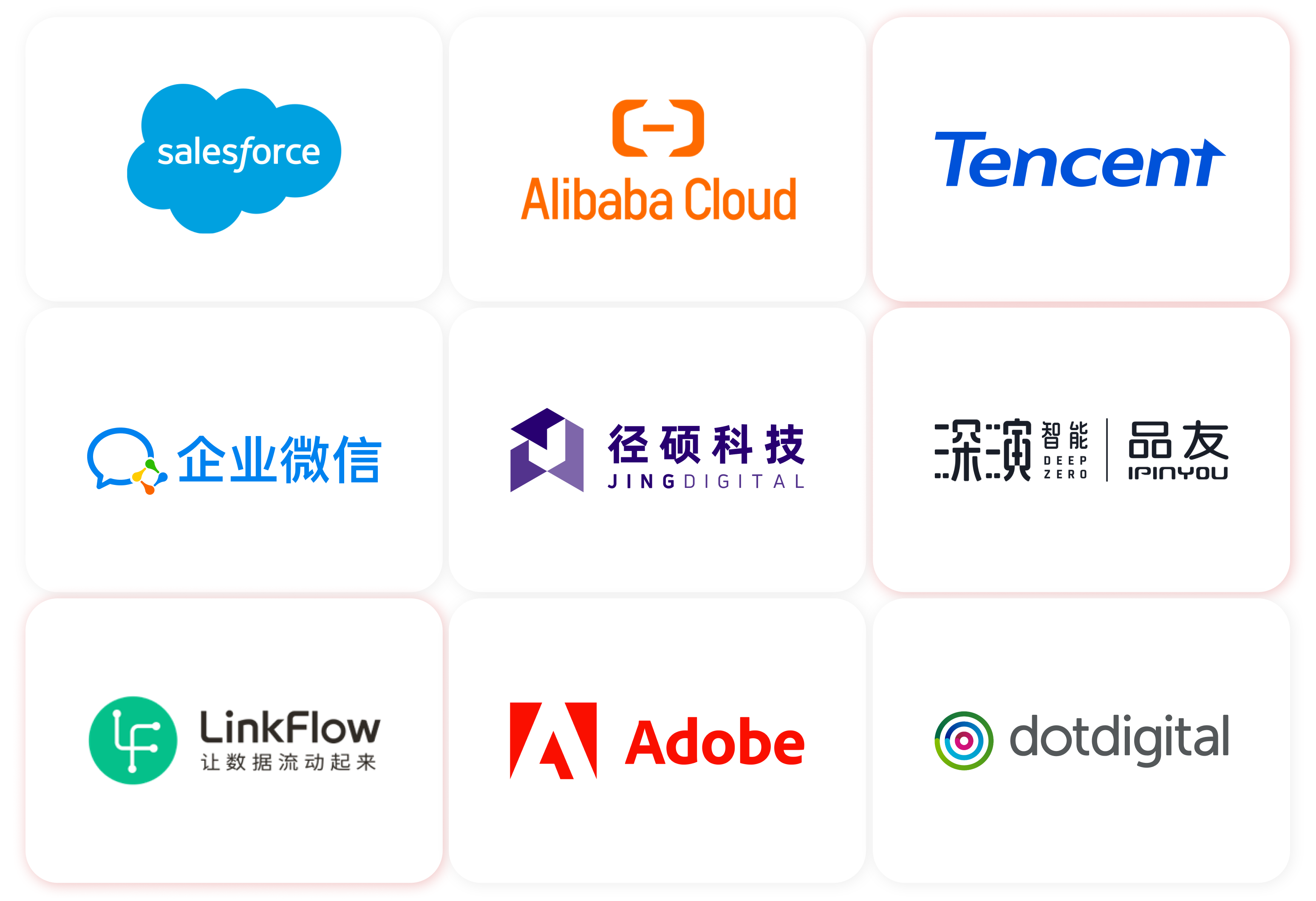 WE ARE STRATEGIC PARTNERS WITH LEADING MARTECH SOLUTION PROVIDERS