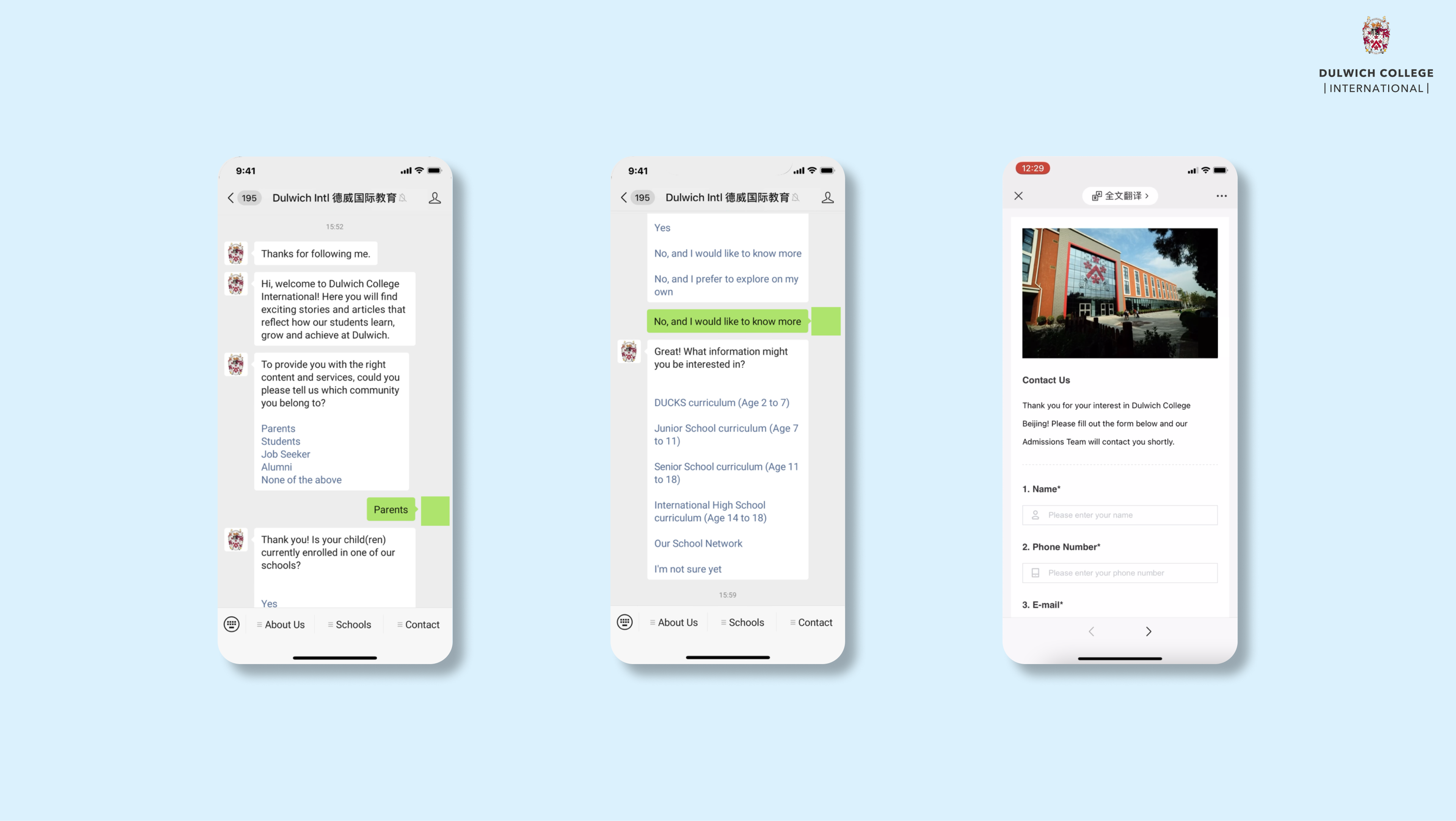 Enhance Lead Generation in Education with Social CRM for Dulwich International (Group-Level)