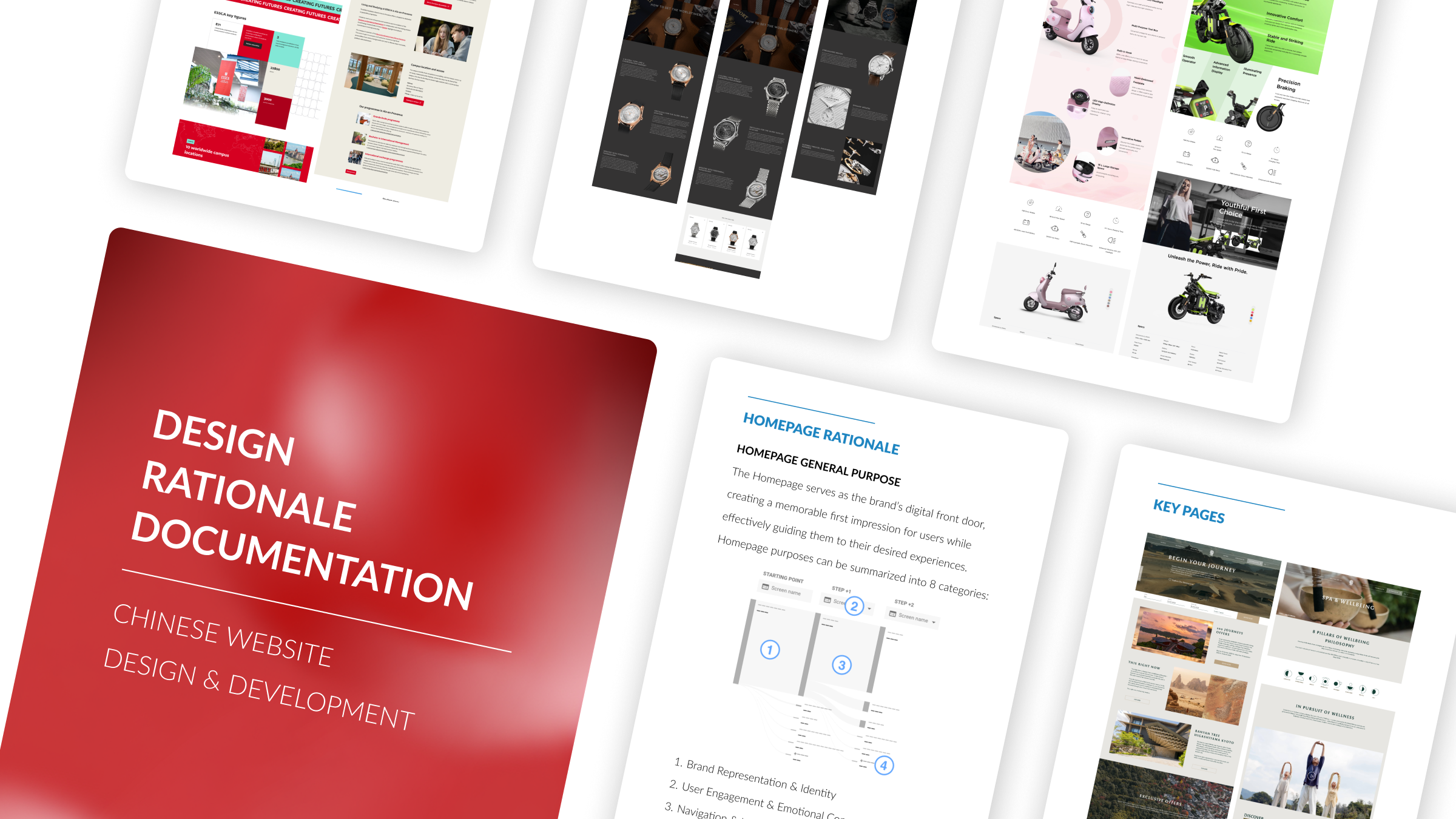 ITC defines user personas and leverage website performance data and competitor research to guide strategic Chinese website design