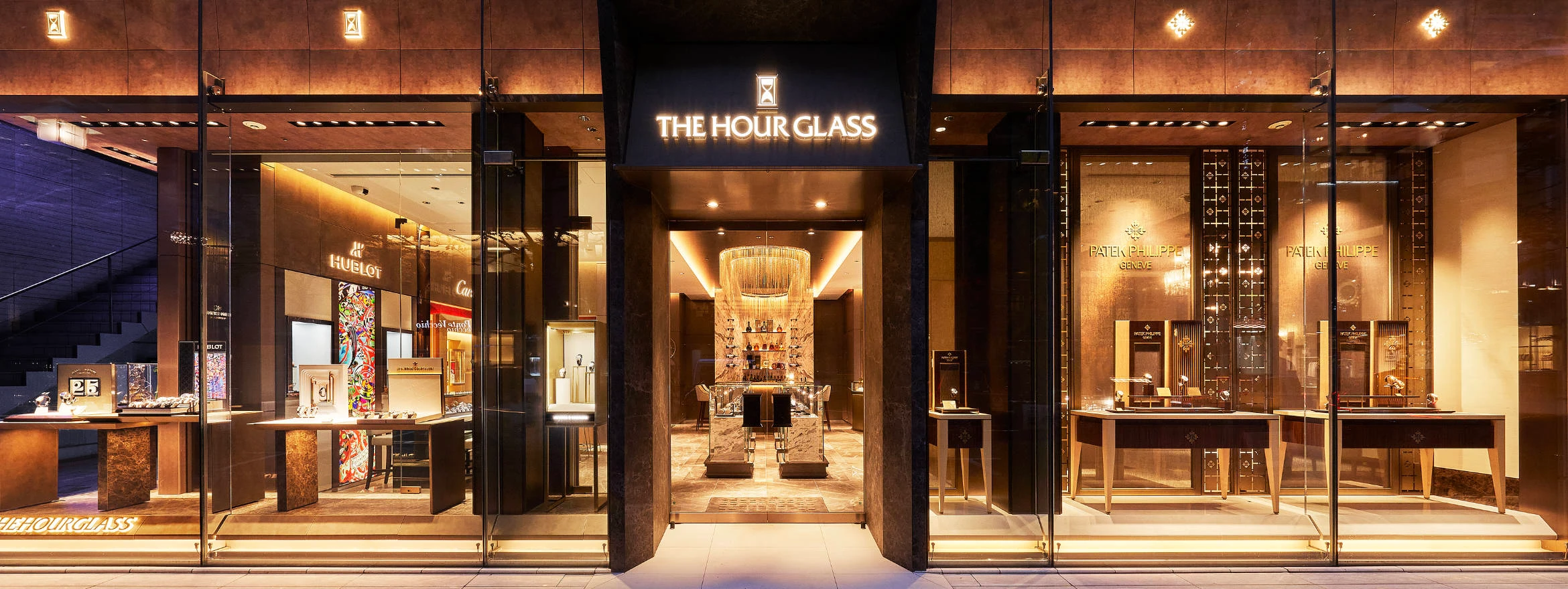 The Hour Glass flagship store in Ginza, Japan