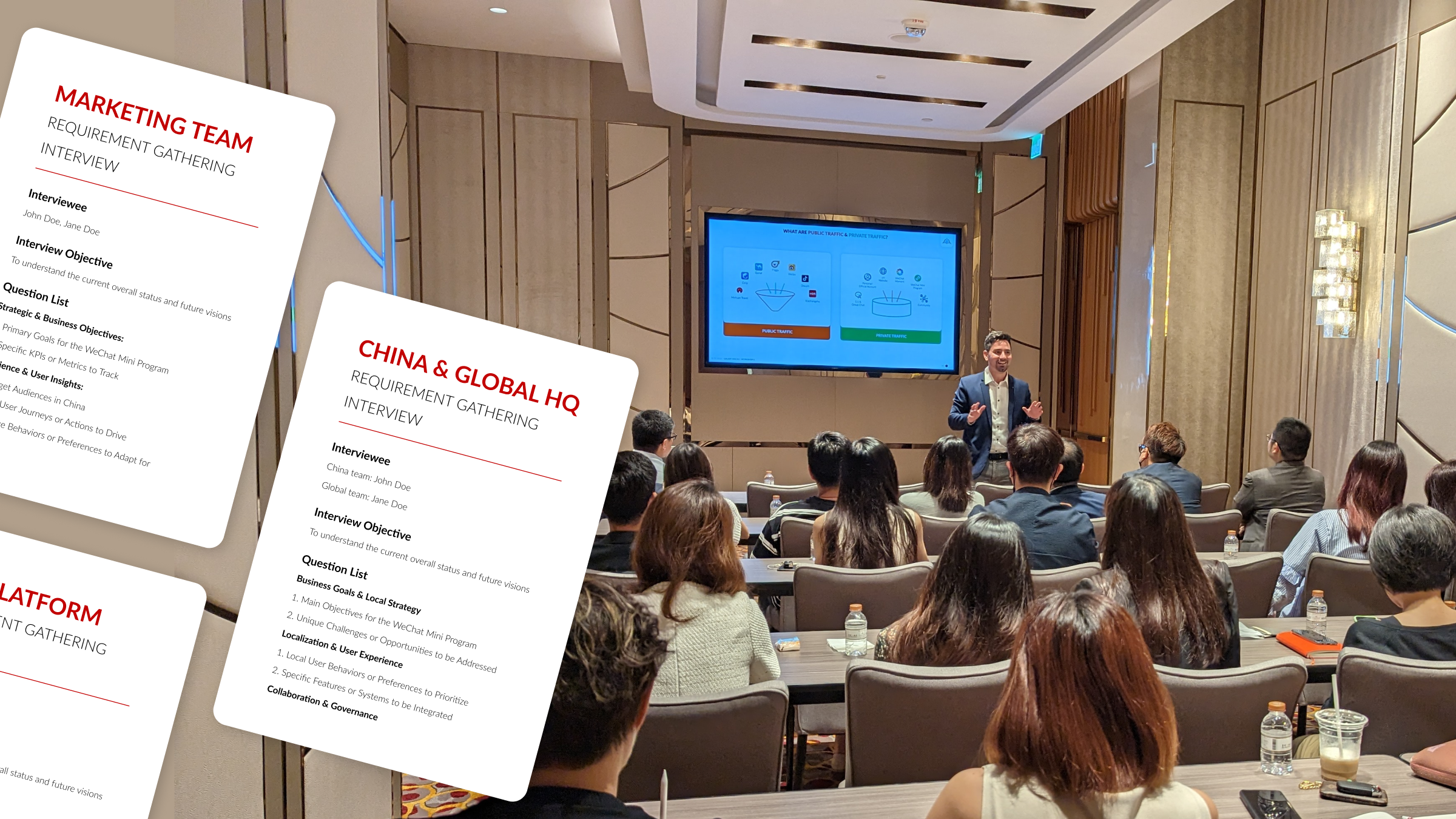 ITC helps align your global HQ, China teams, and key stakeholders through in-depth research and interviews to set a clear direction for your WeChat Mini Program project.