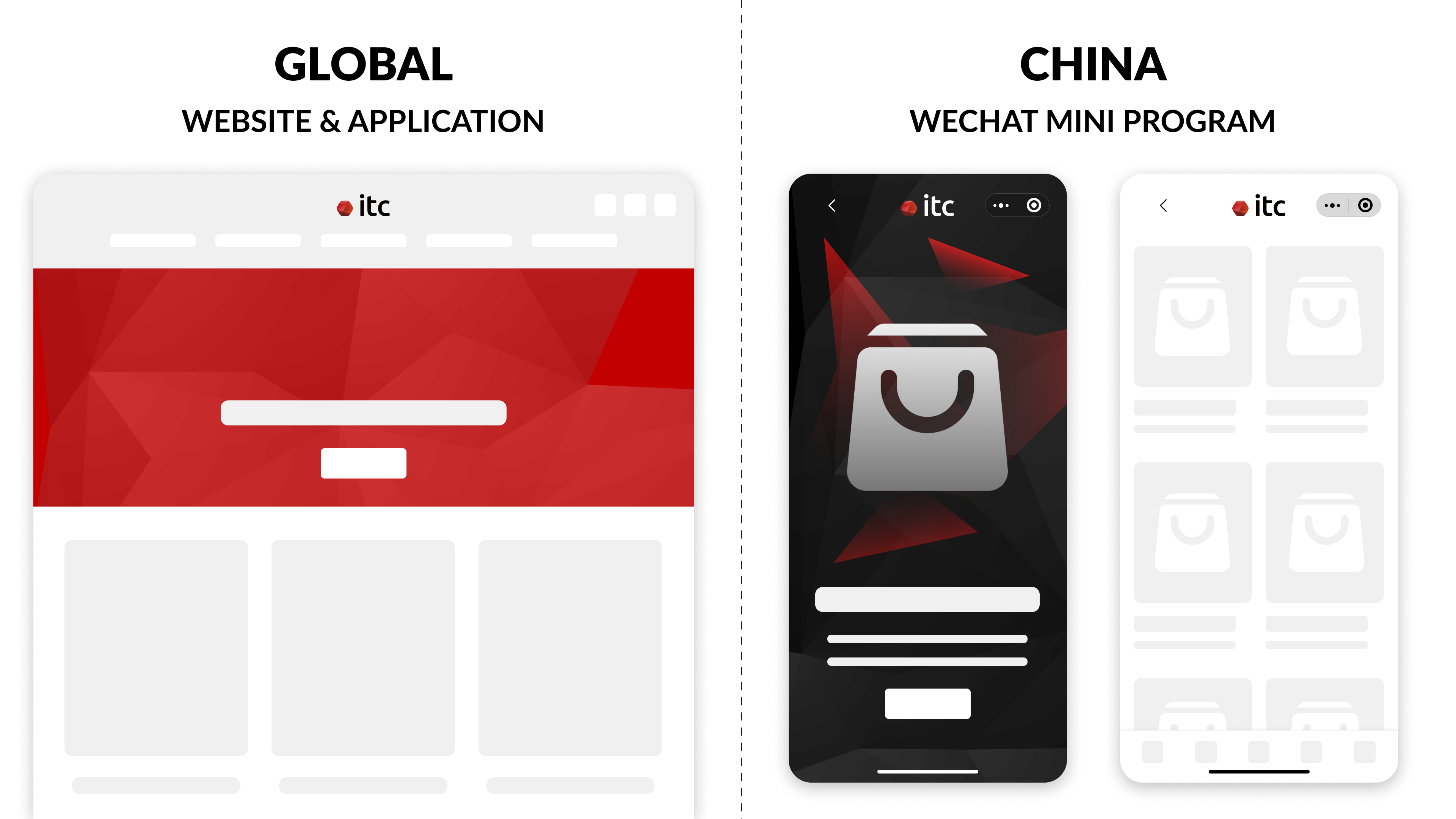 ITC evaluates your global and China digital assets and tech stack to optimize user journey, design, interactivity, data, and regulatory compliance.