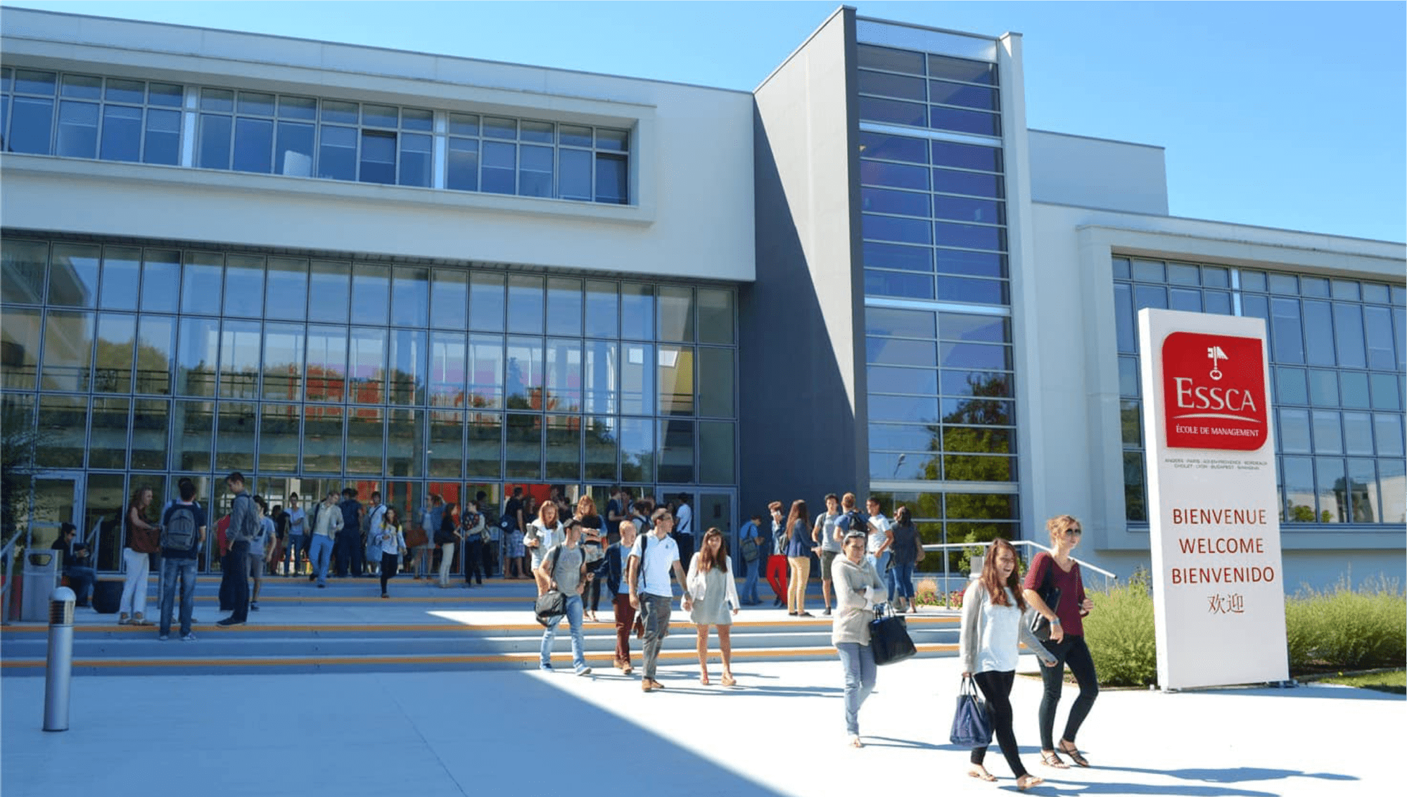 A picture of ESSCA campus