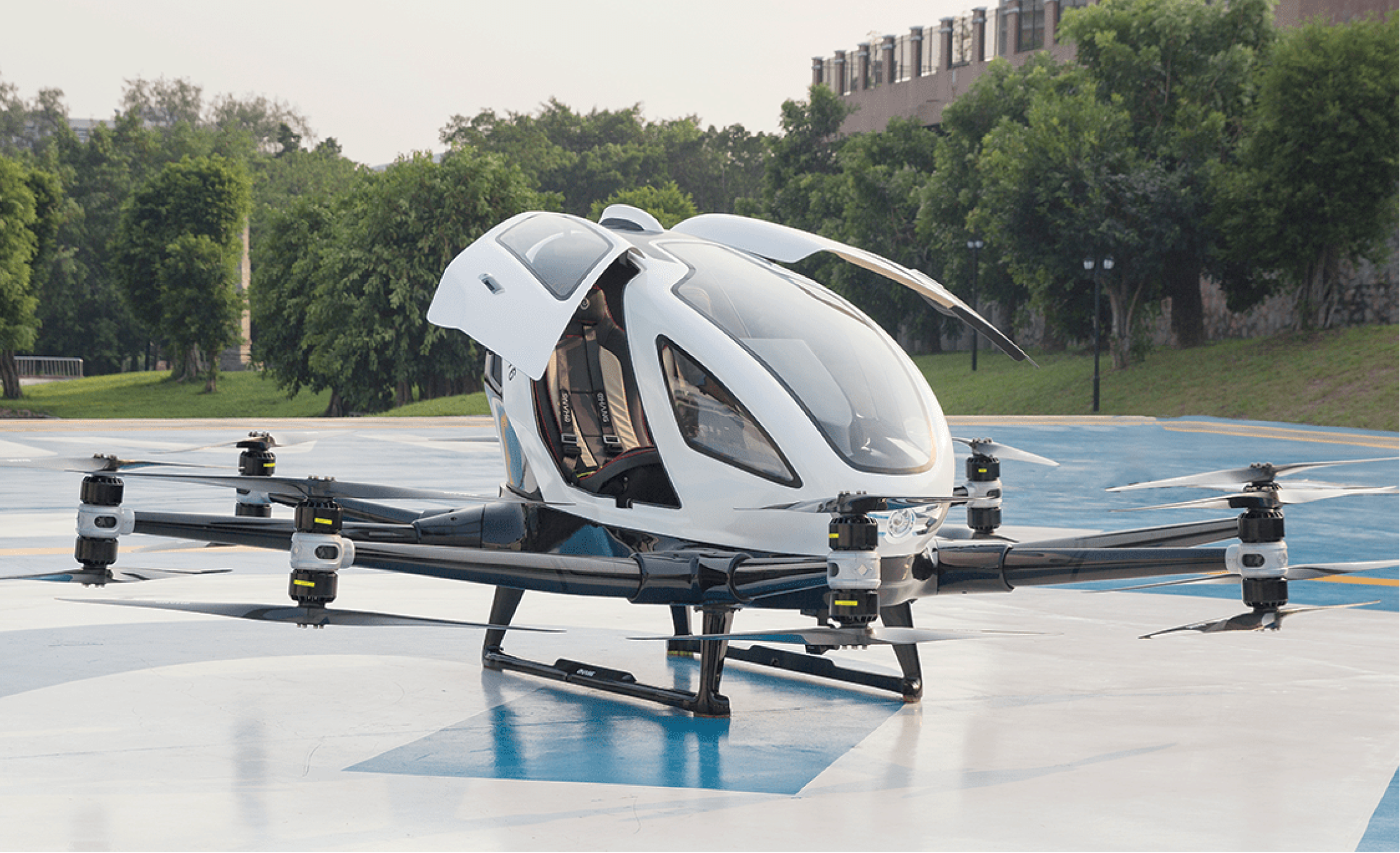 ITC Insights：亿航在上海开始公开展示其空中出租车。