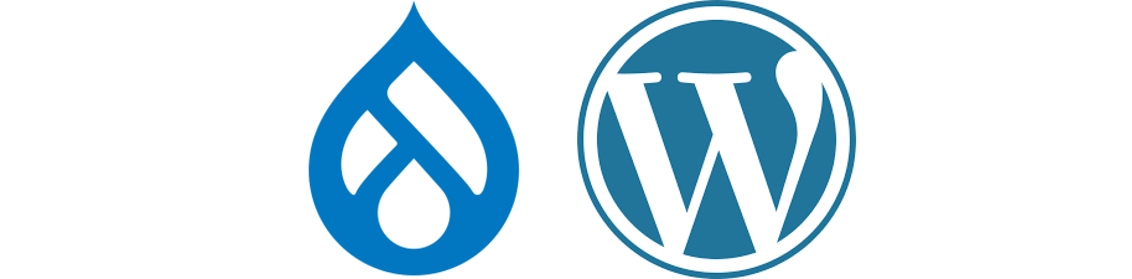 用于内容管理的 Drupal 和 WordPress